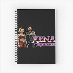 Xena and Olympia Spiral Notebook