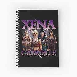 Xena and Gabrielle Spiral Notebook