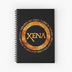 Xena A Land Turmoil Spiral Notebook