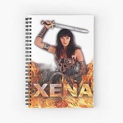 Xena Warrior Princess Spiral Notebook