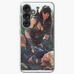 Xena and Gabrielle vintage art Samsung Galaxy phone case