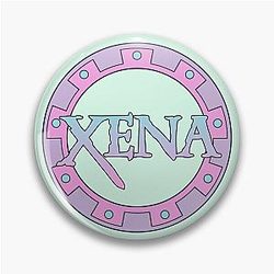 Xena Pastel Chakram Pin