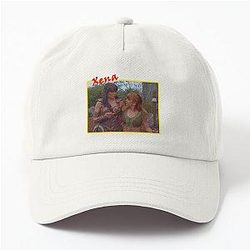 Xena pop art Dad Cap