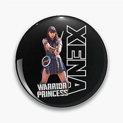 Xena with Sword Pin