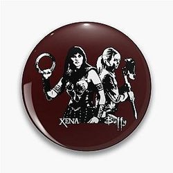 Xena Warrior Princess & Buffy The Vampire Slayer Pin