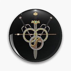 Xena and Gabrielle Weapons Pin