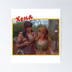 Xena Pop Art Poster