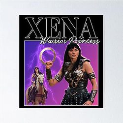 Xena Retro Poster