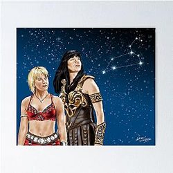 Xena and Gabrielle Poster