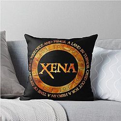 Xena A Land in Turmoil Throw Pillow