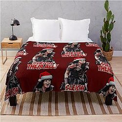 Xena Christmas Throw Blanket