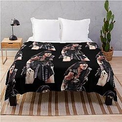 Angry Xena Throw Blanket