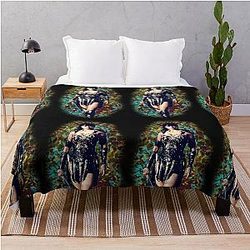 Lowpoly Xena Throw Blanket