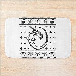 Xeno Xenomorph Christmas Bath Mat