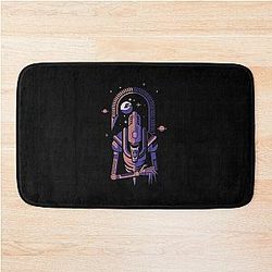 Minimal Xenomorph Bath Mat