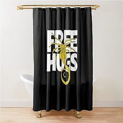 Free Hugs Xenomorph Shower Curtain