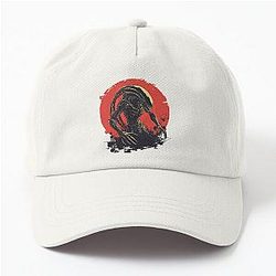 Xenomorph Alien Horror Art Retro Sci-Fi Creature Design Dad Hat