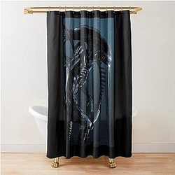 Xenomorph Alien Shower Curtain