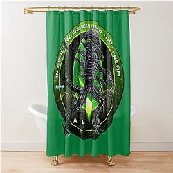 Alien Shower Curtain