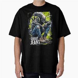 Xenomorph Funny Alien Meme T-Shirt Oversized T-Shirt