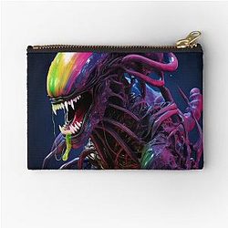 Alien Xenomorph Zipper Pouch