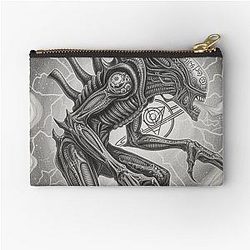 Xenomorph classic t-shirt Zipper Pouch