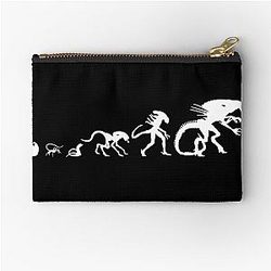 Evolution of Alien Xenomorph Zipper Pouch