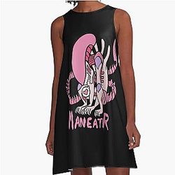 Xenomorph Alien A-Line Dress
