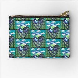 Xenomorph alien in the city Pouch