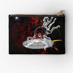 Xenomorph alien spaceship Zipper Pouch