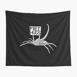 Face Hugger Xenomorph Tapestry