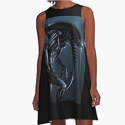 Alien A-Line Dress