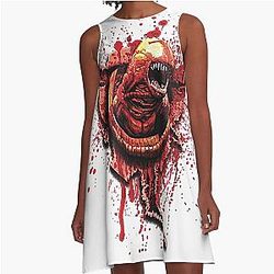 Chestburster Xenomorph A-Line Dress