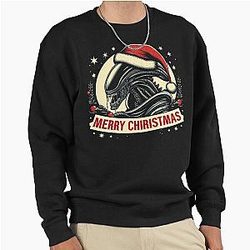Christmas Xenomorph Alien Pullover Sweatshirt