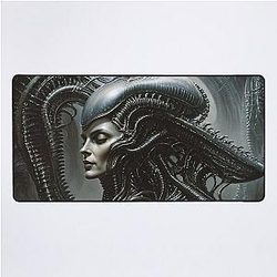 Alien Xenomorph Woman Desk Mat