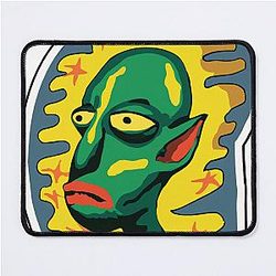 Alien xenomorph UFO Mouse Pad