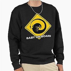 Baby on Board Xenomorph Pullover Sweatshirt