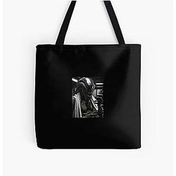 Alien Gym Selfie All Over Print Tote Bag