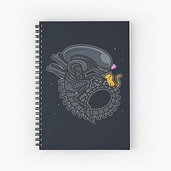 Xenomorph Spiral Notebook