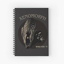 Xenomorph World Tour Spiral Notebook