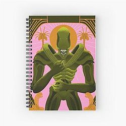 Alien Spiral Notebook
