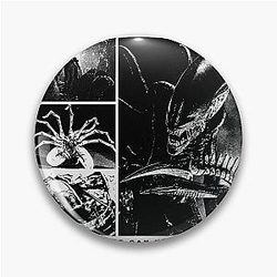 Alien Xenomorph phases Pin