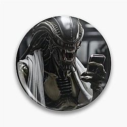 Xenomorph Gym Pin