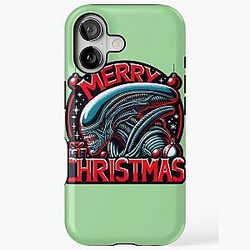 Christmas Xenomorph iPhone Case
