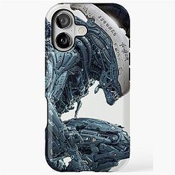 Biomechanical Xenomorph iPhone Case