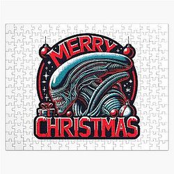 Christmas Xenomorph Puzzle