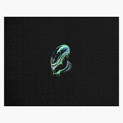 Colorful Xenomorph Jigsaw Puzzle