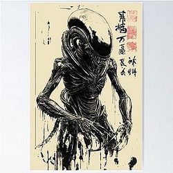 Xenomorph Poster Design