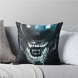 Alien Throw Pillow