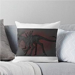 Alien Xenomorph Throw Pillow